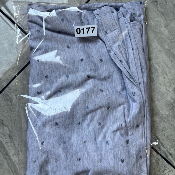 Travis Mathew Men’s Gray Geometric Short Sleeve Polo Shirt Logo Poly Blend 2XL - Picture 10 of 10